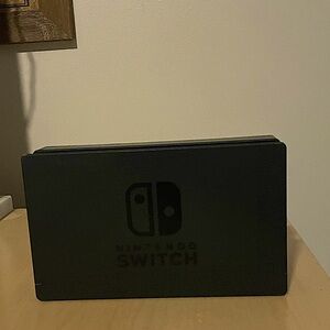 Nintendo Black Tv dock connector, no cables included